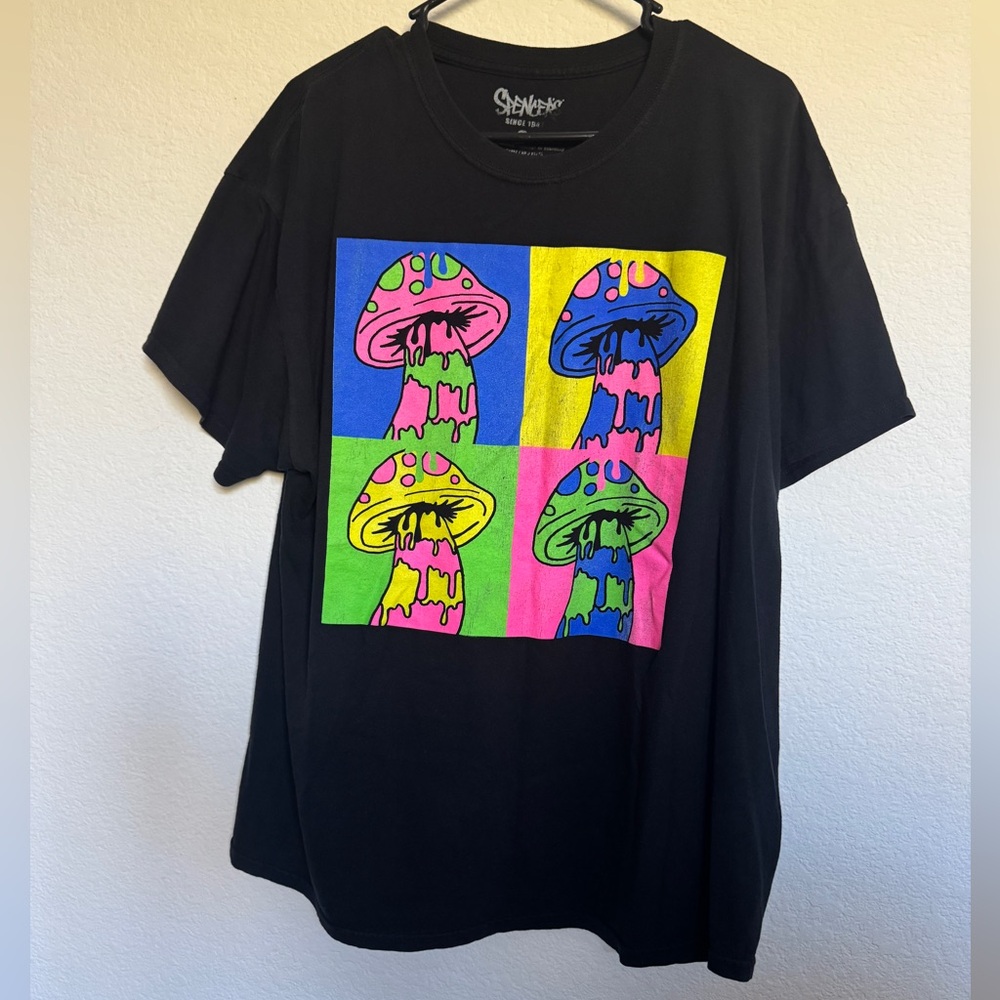 Spencer's Black Graphic Tee